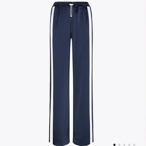 Tory Sport Satin Track Pants in Tory Navy